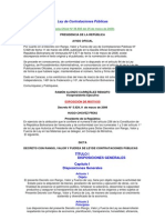 Ley de Contrataciones Públicas Venezuela