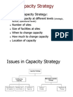 Capacity Strategy