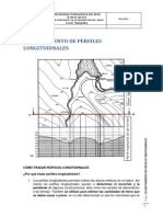 Levantamiento de Perfiles Longitudinales