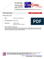 MRCGP Exam CSA Case Course Courses Chest Pain