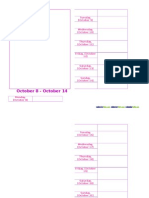 Weekly Calendar Layout