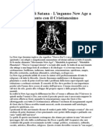 Gli Inganni Di Satana-L'inganno New Age A Confronto Con Il Cristianesimo