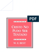 Cristo No Pudo Ser Tentado