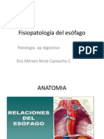 Fisiopatologia Esofago