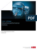 ABB Low Voltage Industrial Performance Motors PDF