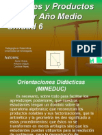 Factores y Productos