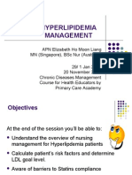 Hyperlipidemia Self Management