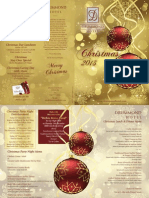 Drummmond Hotel Christmas Brochure 2013