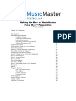 MusicMaster IT Guide 2012