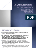 Analítica Dialéctica y Retórica