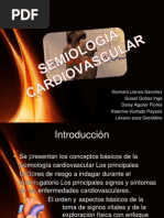 Semiologia Cardiovascular