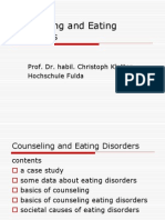 Counseling and Eating Disorders