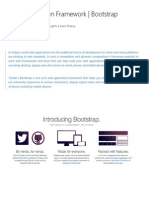 Web Application Framework - Bootstrap