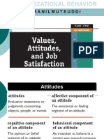 Attitudes in Organizations