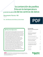 Pasillos Calientes y Fríos en La Temperatura y La Eficiencia de Los Centros de Datos