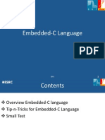 Embedded-C Language: Vu Trong