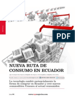 Nueva Ruta de Consumo en El Ecuador