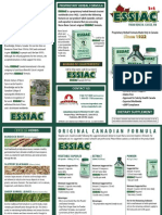 ESSIAC Tea Brochure