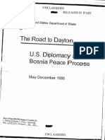 The Road To Dayton - U.S. Diplomacy and The Bosnia Peace Process, May-December 1995