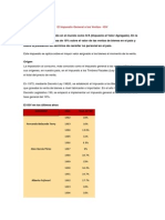 El Impuesto General A Las Ventas