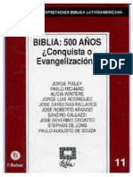 RIBLA 11-Conquista o Evangelización