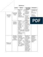 Planificacion Cuadros