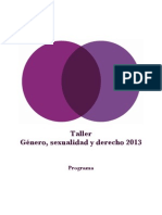 Programa Taller DSyR 2013