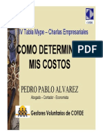 Determinacion de Costos Pedro Alvarez