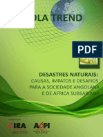 DESASTRES NATURAIS: CAUSAS, IMPATOS E DESAFIOS PARA A SOCIEDADE ANGOLANA E DE ÁFRICA SUBSARIANA S Naturais Angola