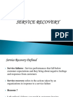 Service Recovery