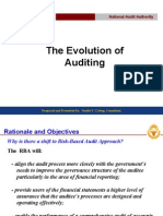 Evolution of Auditing