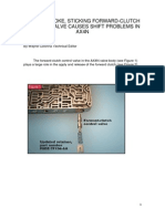 AX4N, Problemas 3-4, Neutralización Por Válvula de Control Del Embrague de Avance