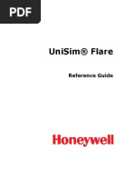 UniSim Flare Reference Guide