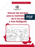 Administraciòn de La Escuela y El Aula