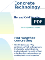 Hot and Cold Weather: Harza Engineering Company