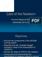 Care of The Newborn - PPT MR