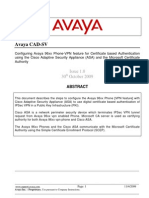 Configuring Avaya 9600 Series Phones With Cisco ASA