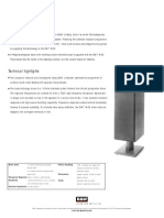 B&W DM7 MKII InfoSheet