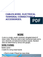 Cables, Wire, Electrical Terminal Connectors & Accessories