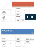 Oct/nov Calendar