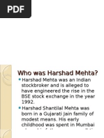 Harshad Mehta Scam