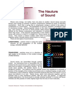 Chapter 1: The Nature of Sound: LONGITUDINAL: Particle Motion Is Along The Same