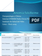 Anemia Falciforme (Sickle Cell) en Pediatría