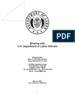 Department of Labor: Attachment A