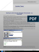 Starting To Write Immunity Debugger Pycommands My Cheatsheet