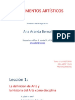 LEC-1 Definición de Arte