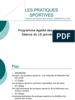 Les Pratiques Sportives