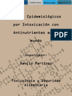 Brotes Epidemiológicos Por Antinutrientes