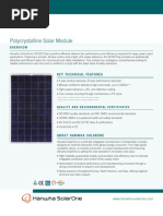 Hanwha SolarOne's SF220 PDF