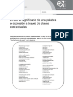 Ficha 4, Vocabulario Contextual